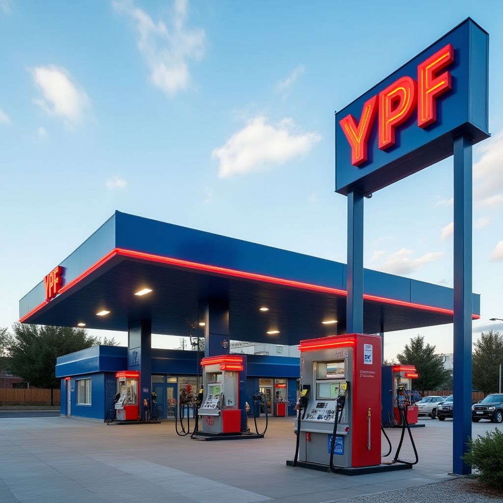 Combustible premium YPF